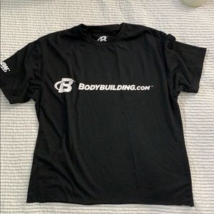 Cropped body building Tee- S